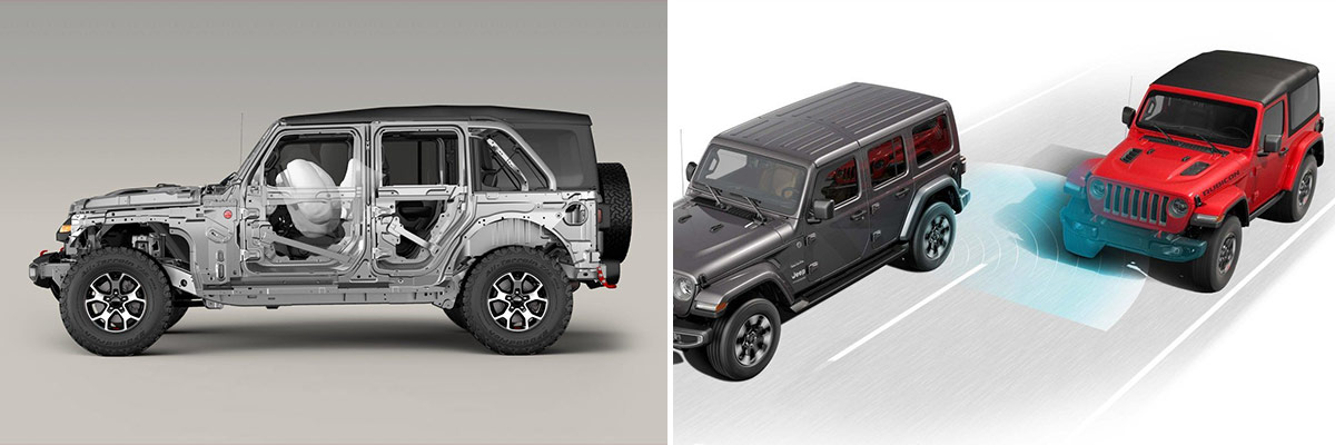 2018 Jeep Wrangler Safety Features: