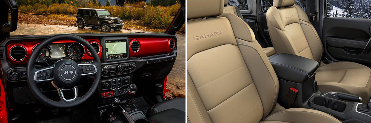 2018 Jeep Wrangler Interior & Technology: